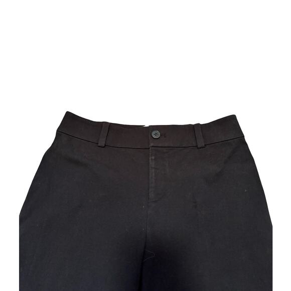 Club Monaco Black Cropped Flare Dress Pants Size 2 - Picture 3 of 4